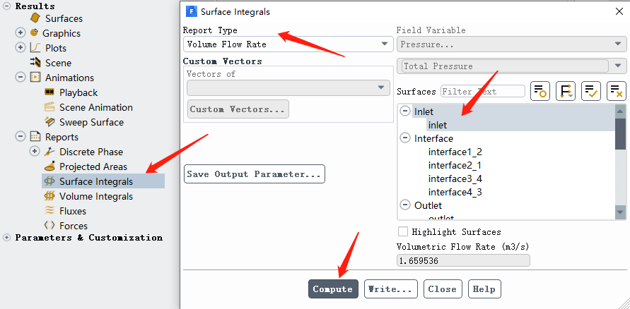 Fluent泵计算后处理